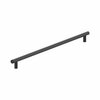 Amerock Bar Pulls 24 inch 610mm Center-to-Center Black Bronze Appliance Pull BP54026BBR